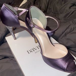 David’s Bridal Dyeable Heels